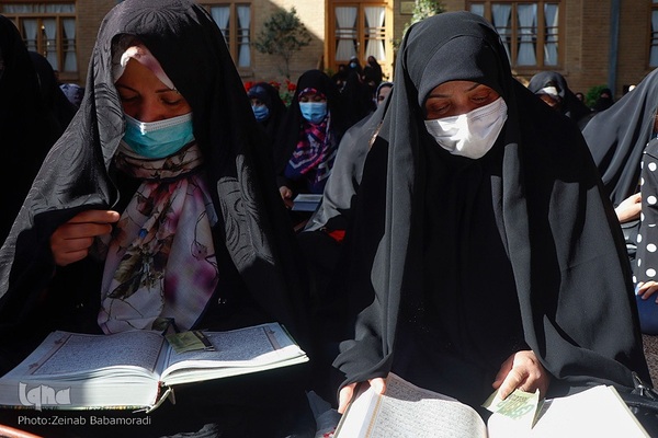 ترتیل‌خوانی قرآن در خانه ‎موزه شهید مدرس