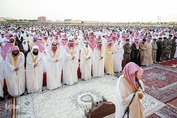 عید سعید فطر در مکه‌ مکرمه