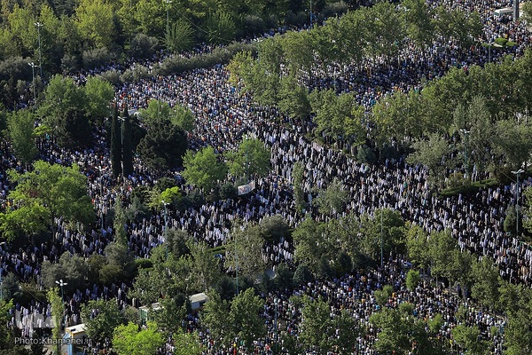 نماز عید سعید فطر در مصلای امام خمینی (ره)