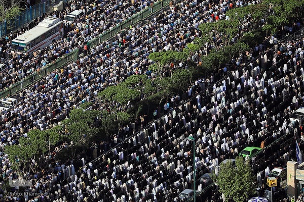 نماز عید سعید فطر در مصلای امام خمینی (ره)