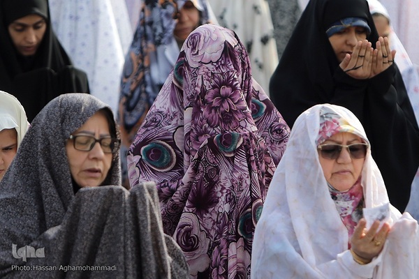 نماز عید سعید فطر در جوار حرم مطهر حضرت عبدالعظیم حسنی علیه‌السلام