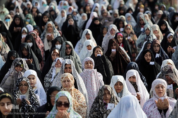 نماز عید سعید فطر در جوار حرم مطهر حضرت عبدالعظیم حسنی علیه‌السلام