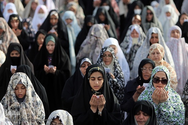 نماز عید سعید فطر در جوار حرم مطهر حضرت عبدالعظیم حسنی علیه‌السلام