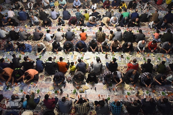 سنت حسنه افطاری در سمنان