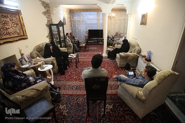 دیدار مدیرعامل و جمعی از خبرنگاران ایکنا با استاد عبدارسول عبایی، پیشکسوت قرآنی