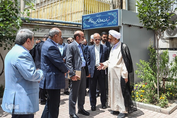 بازدید آیت‌الله محسن قمی، معاون امور بین‌الملل دفتر مقام معظم رهبری از ایکنا