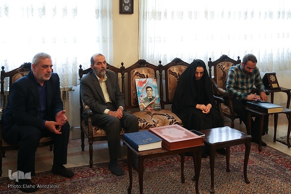 دیدار با خانواده شهید قرآنی