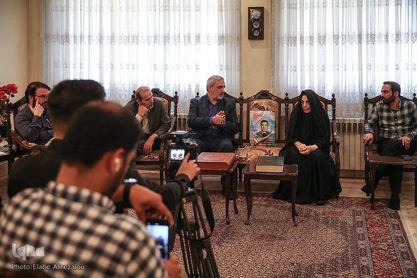 دیدار با خانواده شهید قرآنی