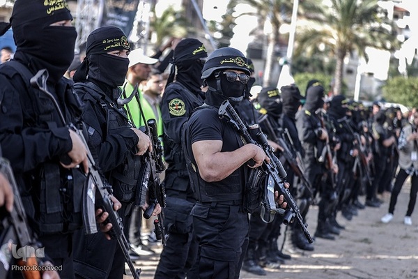 مراسم بزرگداشت شهدای نبرد «خون آزادگان» در غزه