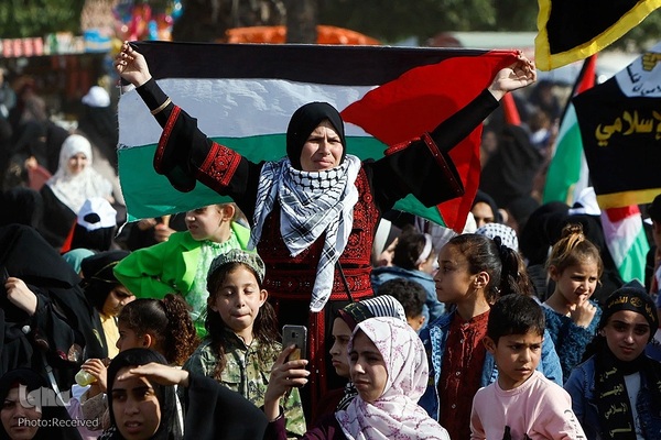 مراسم بزرگداشت شهدای نبرد «خون آزادگان» در غزه