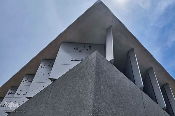 معماری خاص مسجد نورالیقین در اندونزی