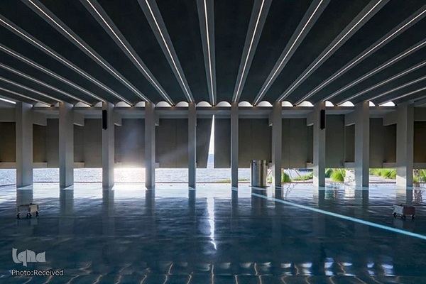 معماری خاص مسجد نورالیقین در اندونزی