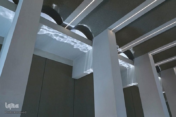 معماری خاص مسجد نورالیقین در اندونزی