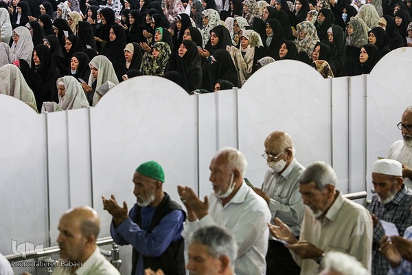 نماز عید سعید قربان در حرم حضرت عبدالعظيم(ع)