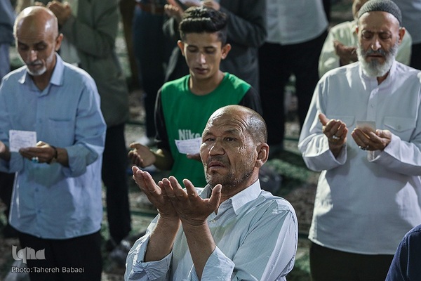 نماز عید سعید قربان در حرم حضرت عبدالعظيم(ع)