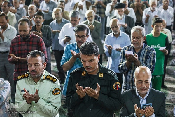 نماز عید سعید قربان در حرم حضرت عبدالعظيم(ع)