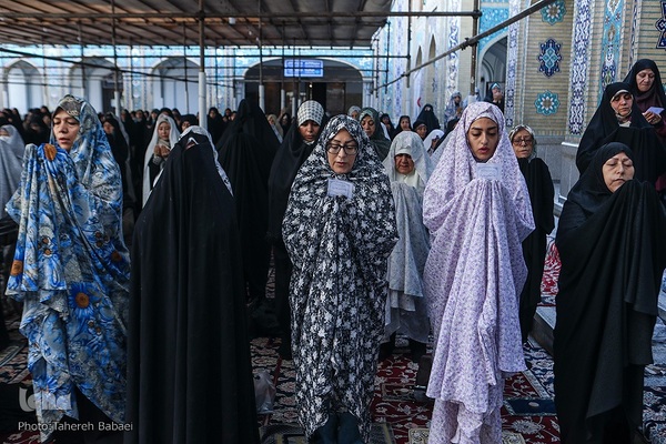 نماز عید سعید قربان در حرم حضرت عبدالعظيم(ع)