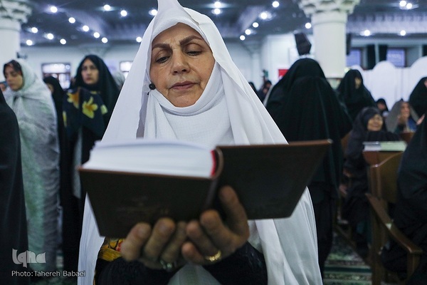 نماز عید سعید قربان در حرم حضرت عبدالعظيم(ع)