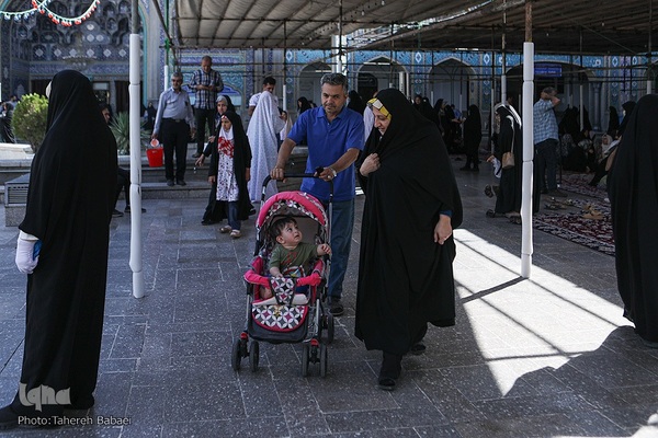 نماز عید سعید قربان در حرم حضرت عبدالعظيم(ع)