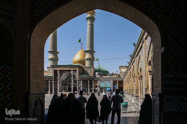 نماز عید سعید قربان در حرم حضرت عبدالعظيم(ع)