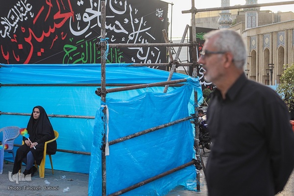 نمایشگاه «عطر سیب» در میدان آئینی امام حسین(ع)