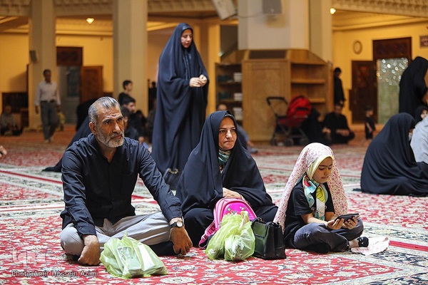 عزاداری شب دوم در حرم شاهچراغ (ع)