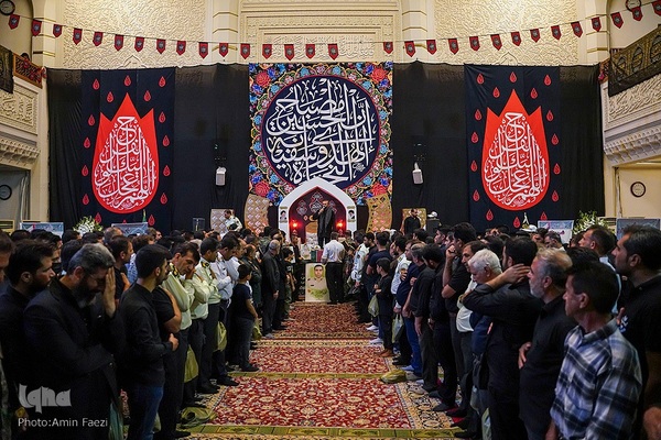 وداع با شهید «مهدی الله‌‌پور» در حرم شاهچراغ(ع)‎