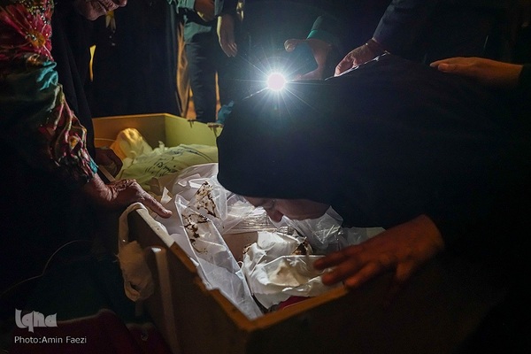 وداع با شهید «مهدی الله‌‌پور» در حرم شاهچراغ(ع)‎