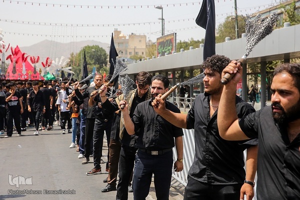 مراسم تاسوعای حسینی در مشهد 