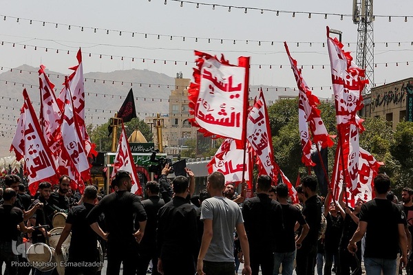 مراسم تاسوعای حسینی در مشهد 