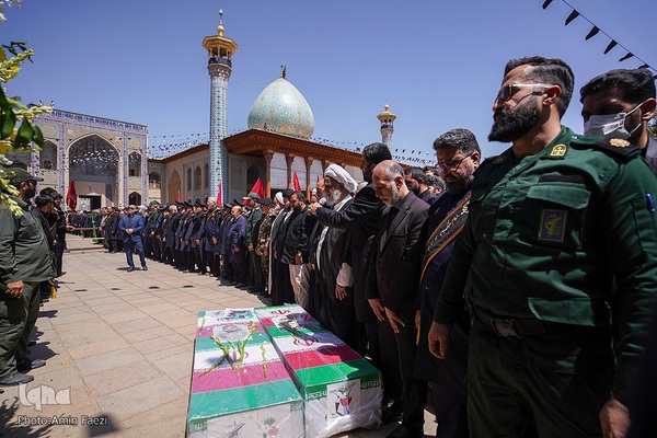 تشییع شهدای حرم شاهچراغ(ع)‎