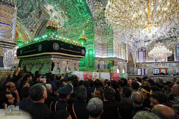 تشییع شهدای حرم شاهچراغ(ع)‎