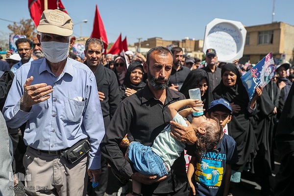 تشییع شهدای حرم شاهچراغ(ع)‎