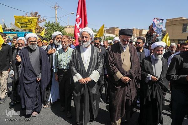 تشییع شهدای حرم شاهچراغ(ع)‎