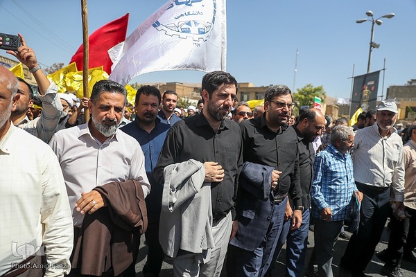 تشییع شهدای حرم شاهچراغ(ع)‎