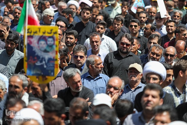 تشییع شهدای حرم شاهچراغ(ع)‎