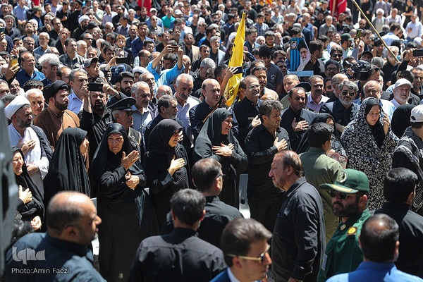 تشییع شهدای حرم شاهچراغ(ع)‎