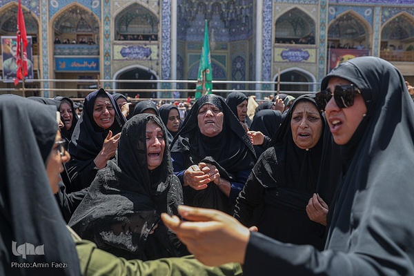 تشییع شهدای حرم شاهچراغ(ع)‎