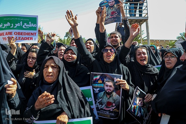 تشییع شهدای حرم شاهچراغ(ع)‎