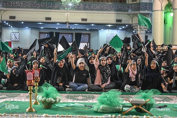 گردهمایی سه ساله‌های حسینی در حرم حضرت عبدالعظیم(ع)