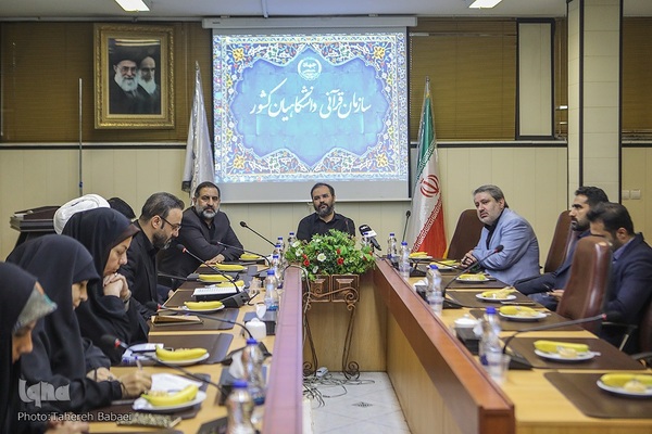 حضور حجت‌الاسلام خسروپناه در سازمان قرآنی دانشگاهیان