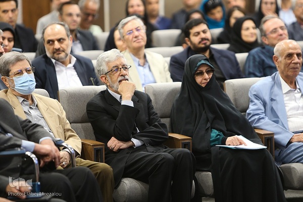 مراسم تکریم رضا داوری اردکانی، رئیس سابق و معارفه محمدرضا مخبر دزفولی