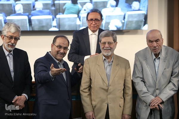 مراسم تکریم رضا داوری اردکانی، رئیس سابق و معارفه محمدرضا مخبر دزفولی