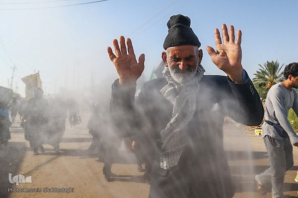 گرمای عشق به اباعبدلله