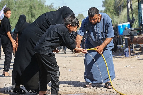 گرمای عشق به اباعبدلله