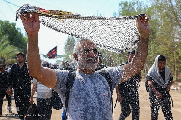 گرمای عشق به اباعبدلله