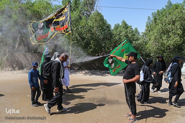گرمای عشق به اباعبدلله