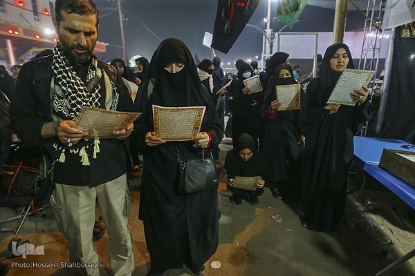 قرآن در مسیر راهپیمایی