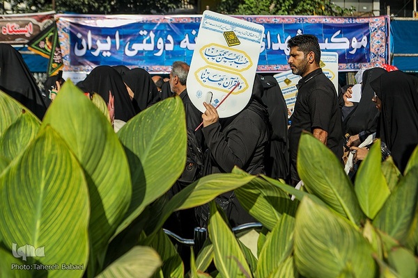 پیاده‌روی جاماندگان اربعین در تهران