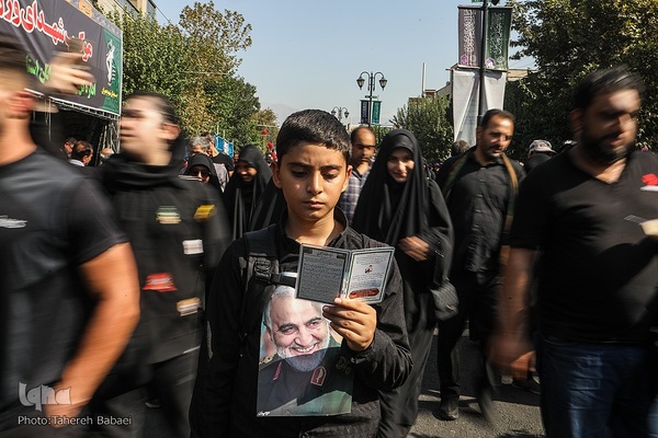 پیاده‌روی جاماندگان اربعین در تهران